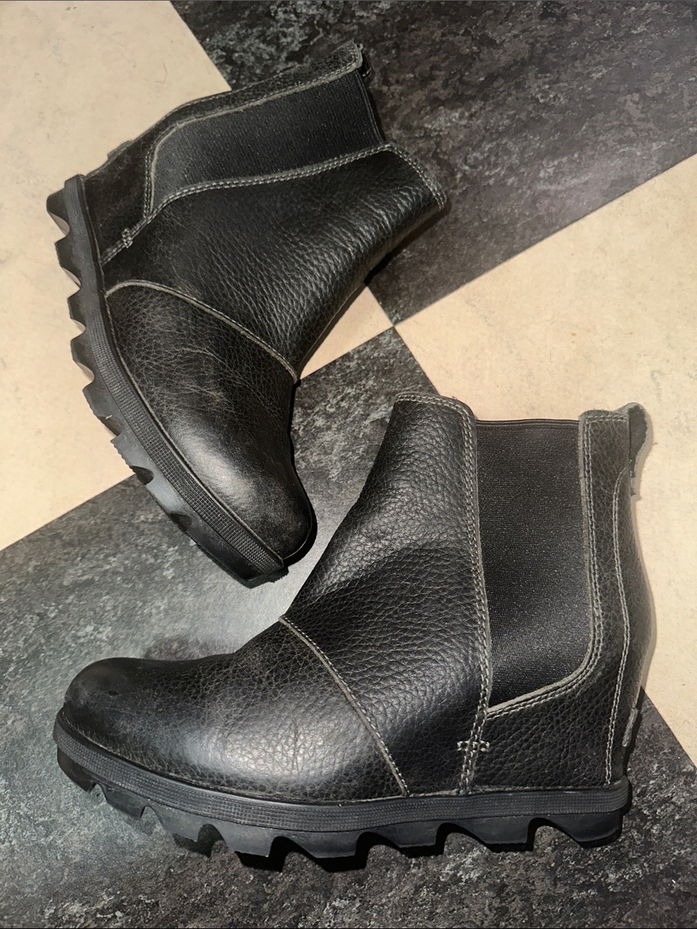 SOREL Joan Rhapsody Wedge Snow Boots Women's 7.5